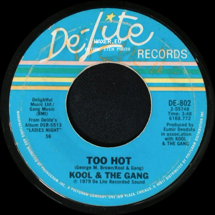 Kool & The Gang - Too Hot / Tonight's The Night side A