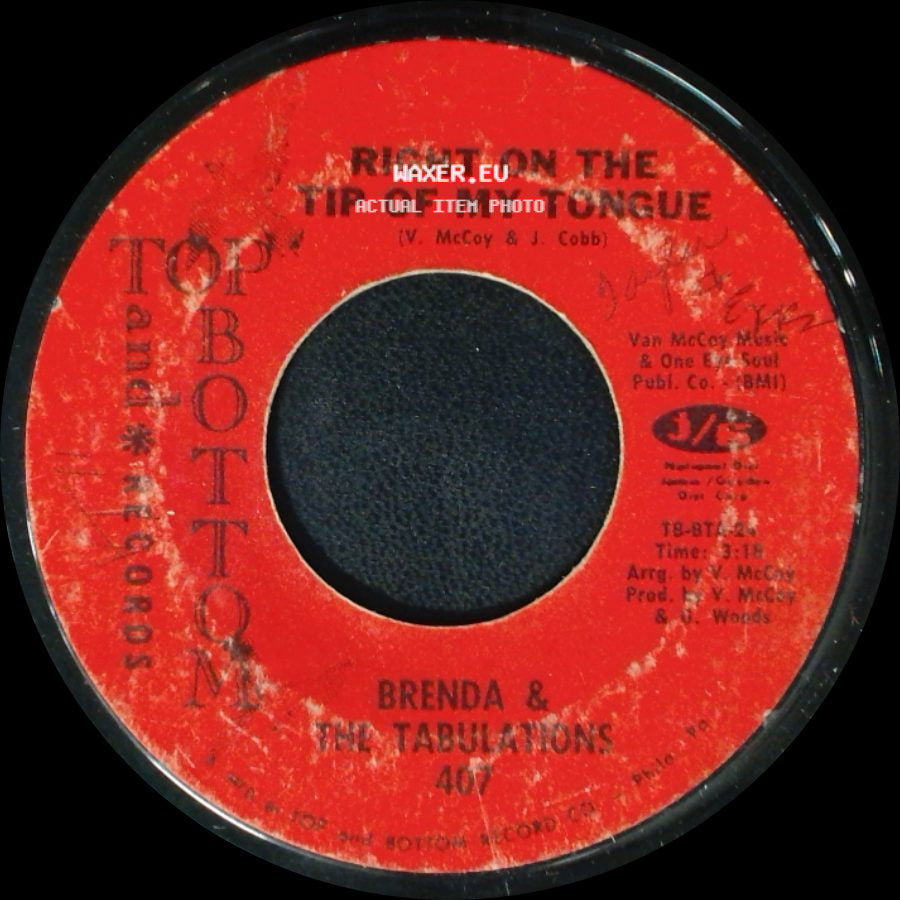 Brenda & The Tabulations - Right On The Tip Of My Tongue / Always & Forever side A