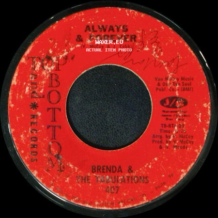 Brenda & The Tabulations - Right On The Tip Of My Tongue / Always & Forever side B