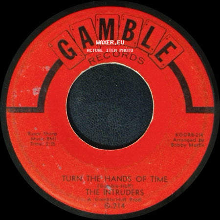 The Intruders - Cowboys To Girls / Turn The Hands Of Time side B