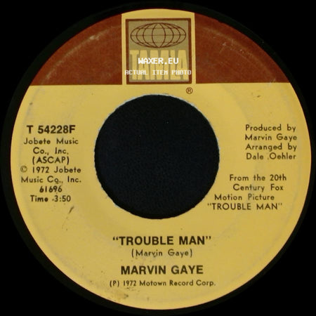 Marvin Gaye - Don't Mess With Mr. 't' / Trouble Man side B