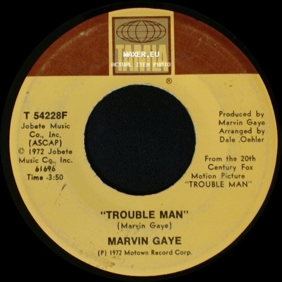 Marvin Gaye - Don't Mess With Mr. 't' / Trouble Man side B