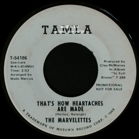 The Marvelettes - That's How Heartaches Are Made / That's How Heartaches Are Made side B