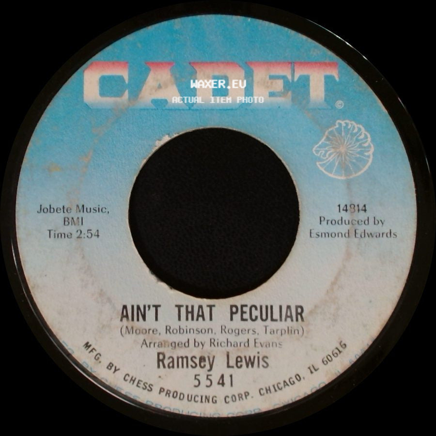 Ramsey Lewis - Wade In The Water / Ain't That Peculiar side B