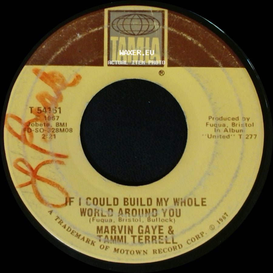 Marvin Gaye & Tammi Terrell - If This World Were Mine / If I Could Build My Whole World Around You side B