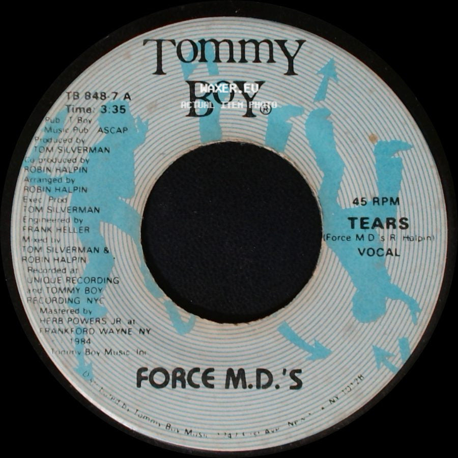 Force M.D.'s - Tears / Forgive Me Girl side A