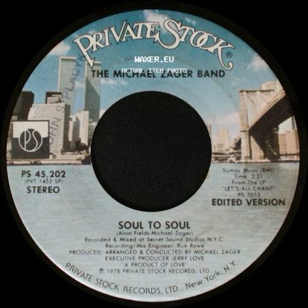 The Michael Zager Band - Soul To Soul / Freak side A