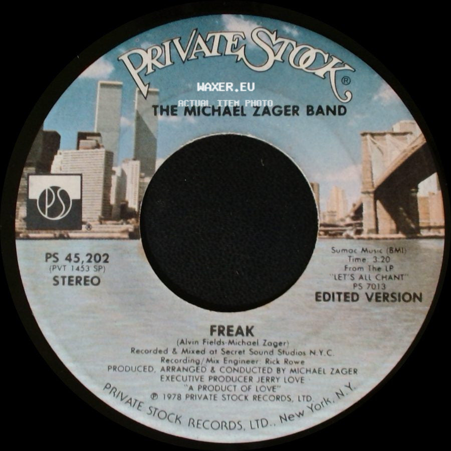 The Michael Zager Band - Soul To Soul / Freak side B