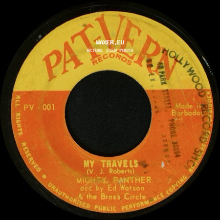 Mighty Panther - Panthers Going To The Moon / My Travels side B