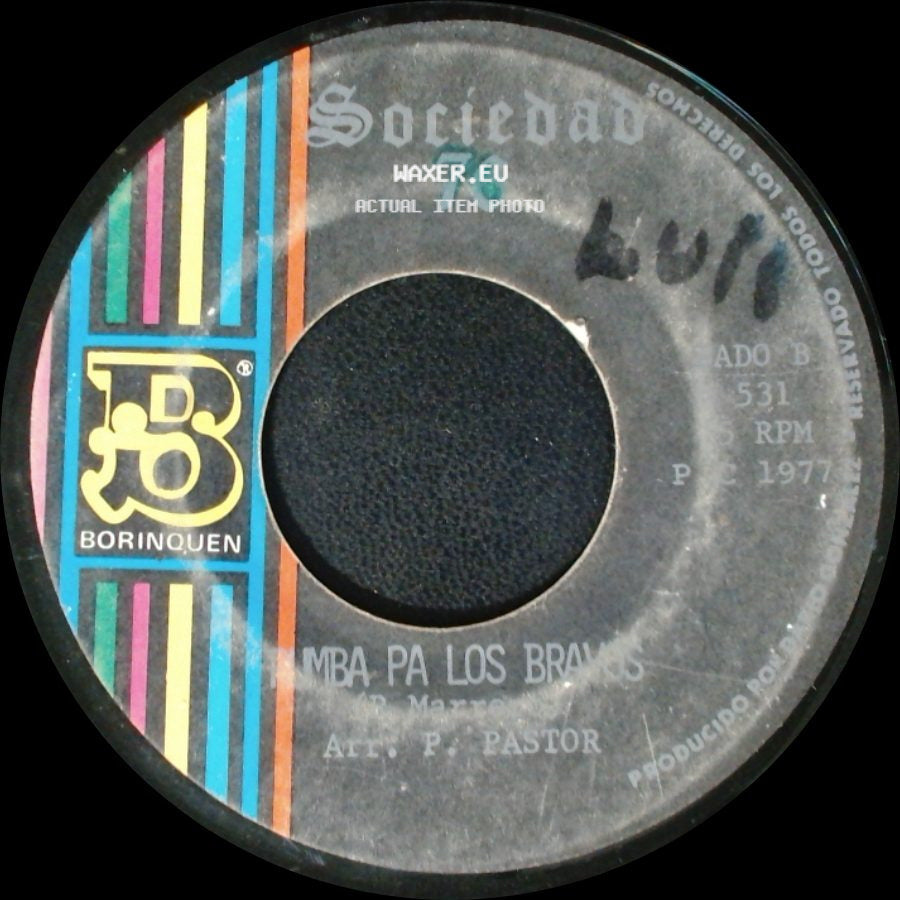 Unknown Artist - Mba Pa Los Bravos / La Solucion De La Salsa side A