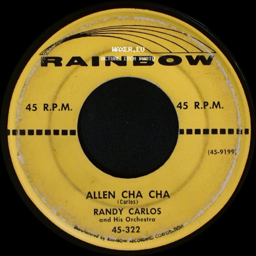 Randy Carlos And His Orchestra - Allen Cha Cha / Cha Cha Sweet Guitar side A