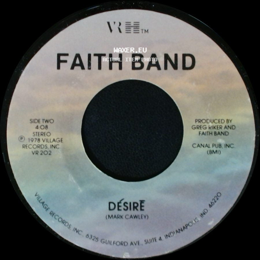 Faith Band - Dancin' Shoes / Désire side B