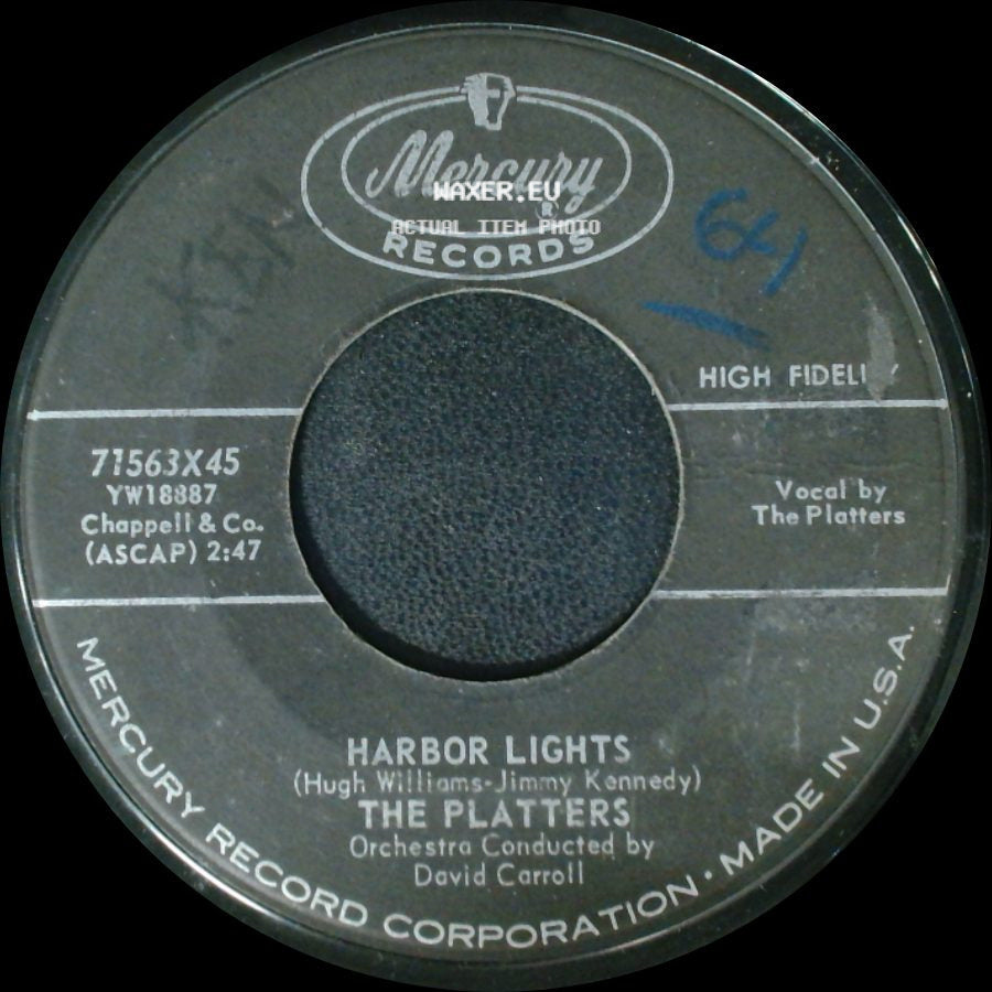 The Platters - Harbor Lights / Sleepy Lagoon side A