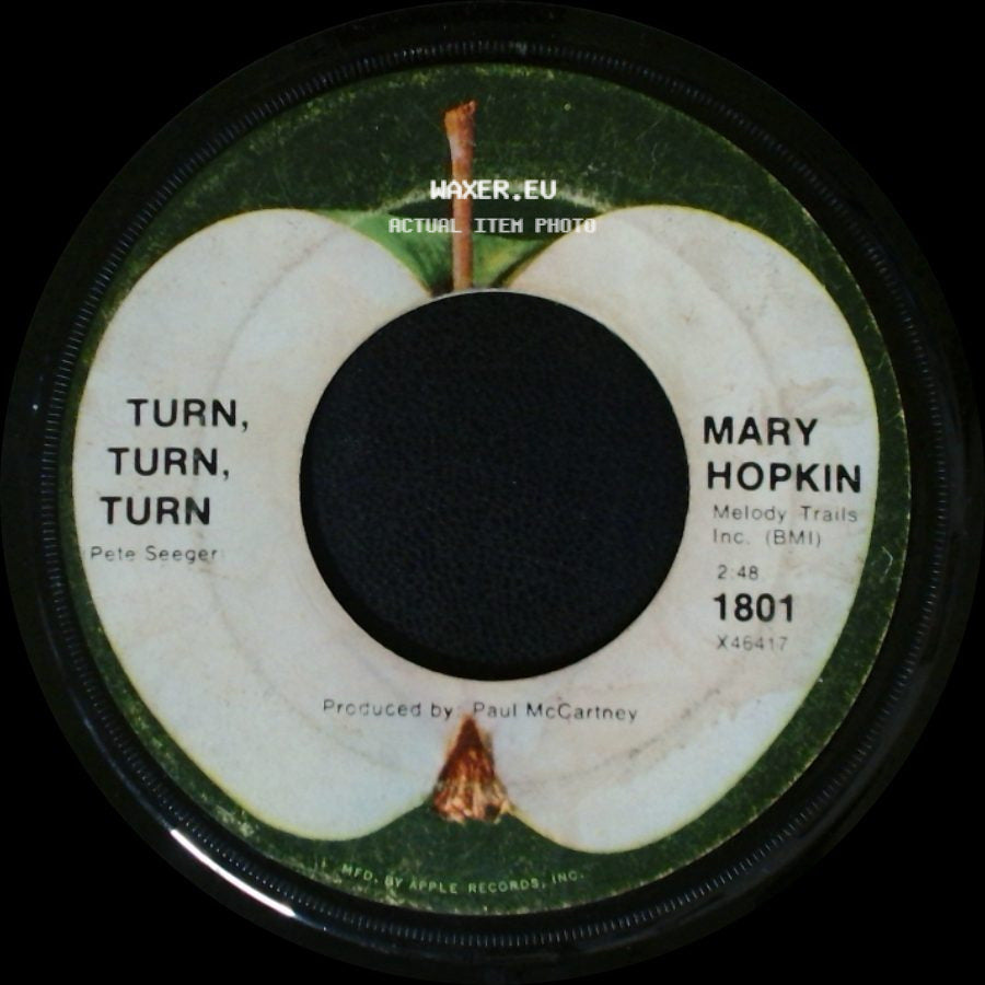 Mary Hopkin - Those Were The Days / Turn, Turn, Turn side B