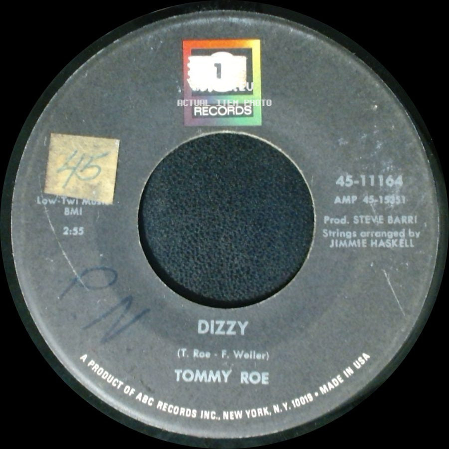 Tommy Roe - The You I Need / Dizzy side B