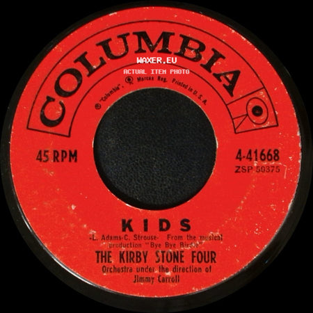 The Kirby Stone Four - The Honeydripper / Kids side B