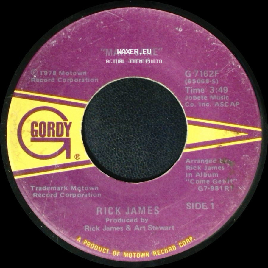 Rick James - Mary Jane / Dream Maker side A