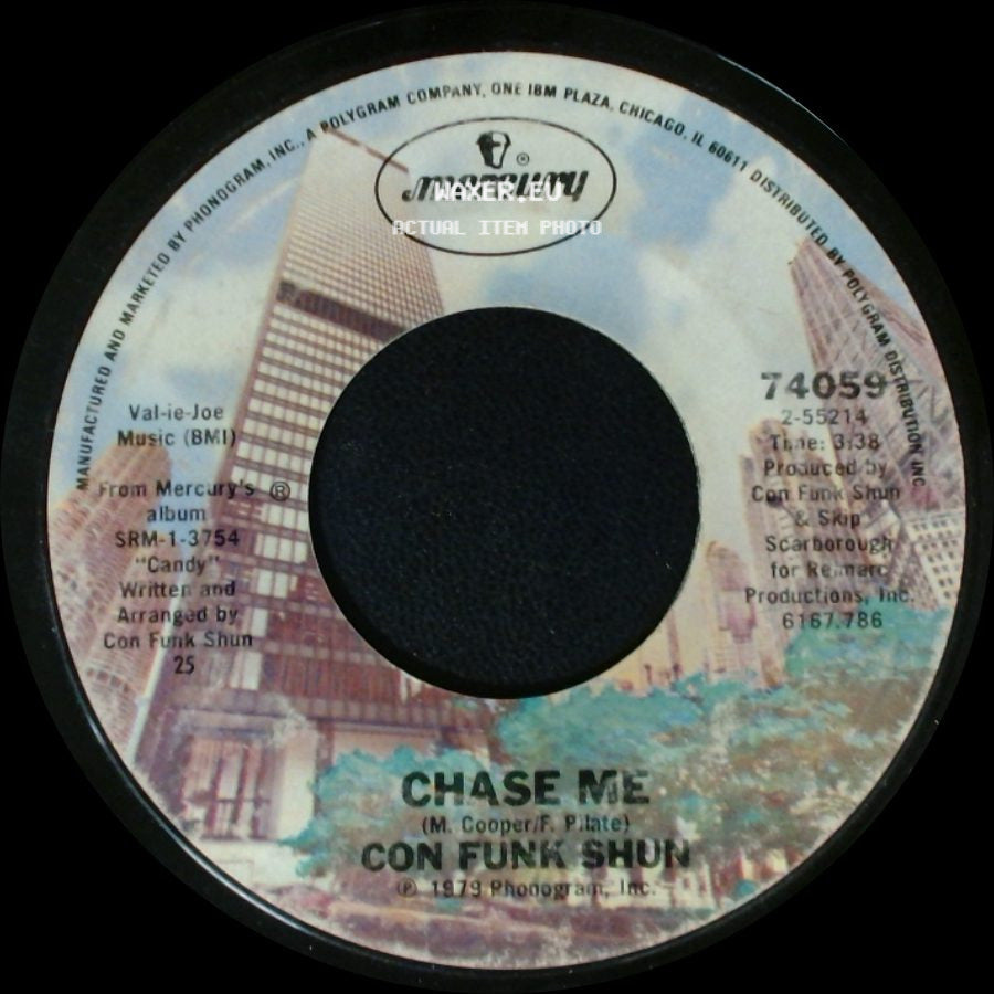Con Funk Shun - Chase Me / I Think I Found The Answer side A