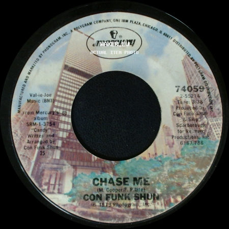 Con Funk Shun - Chase Me / I Think I Found The Answer side A