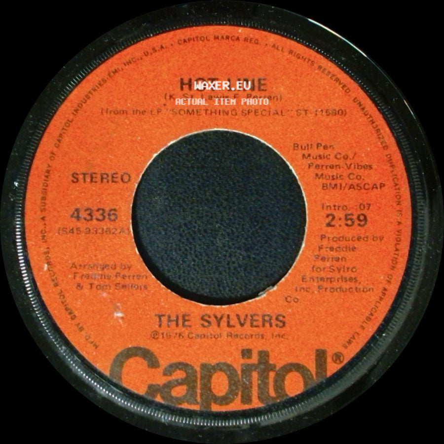 The Sylvers - Hot Line / That's What Love Is Made Of side A