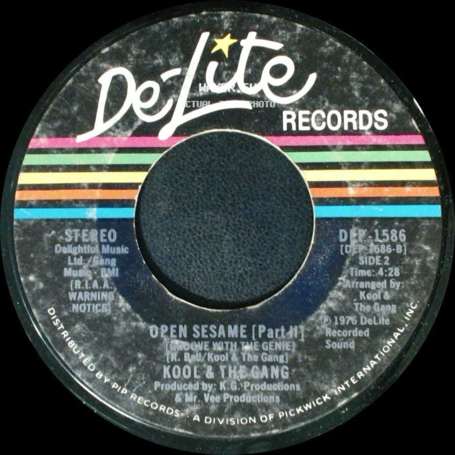 Kool & The Gang - Open Sesame (Part I) / Open Sesame [Part Ii] (Groove With The Genie) side B