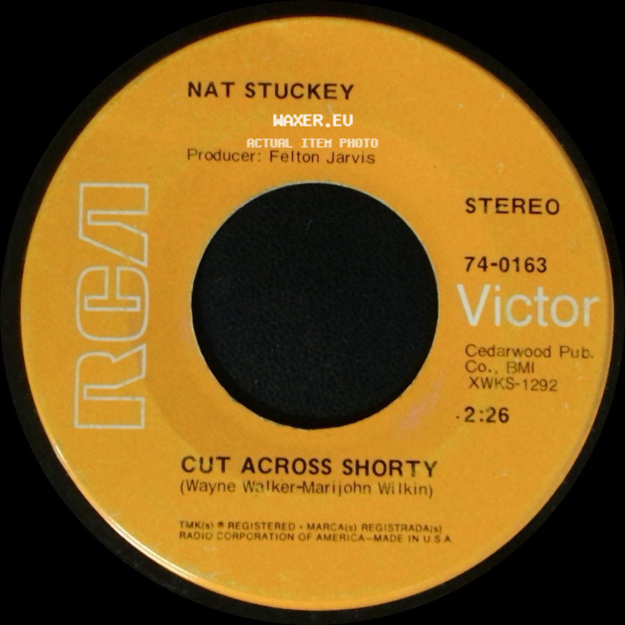Nat Stuckey - Cut Across Shorty / Understand Little Man side A