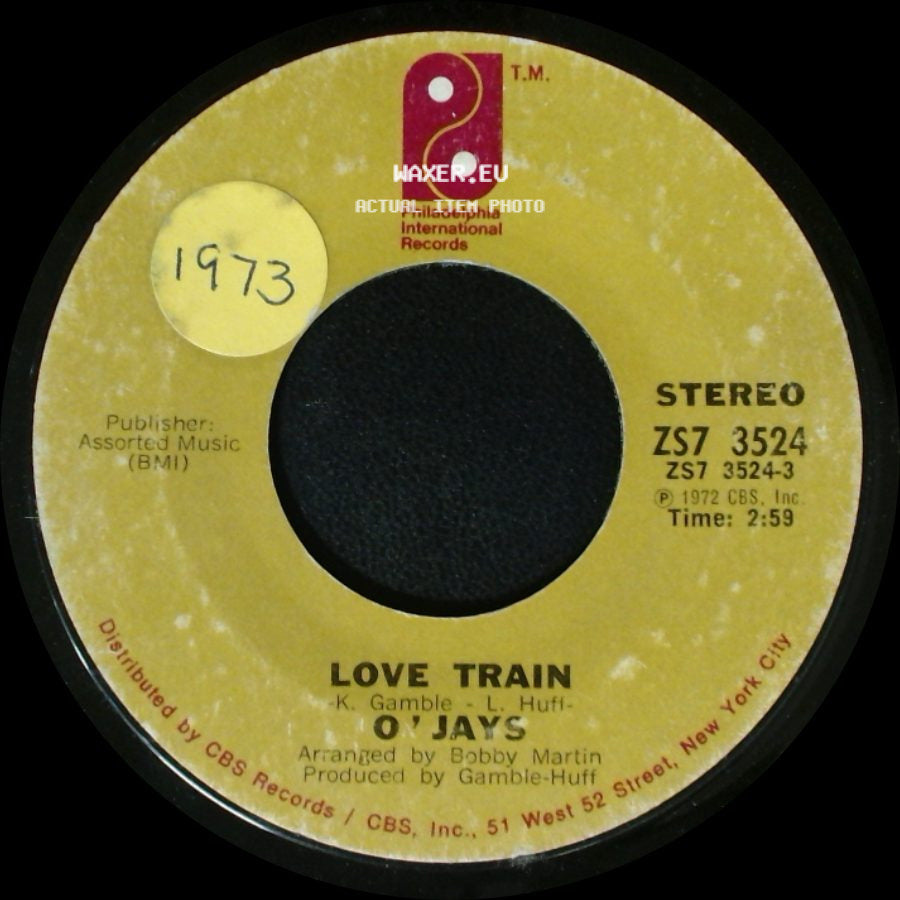O'jays - Love Train / Who Am I side A