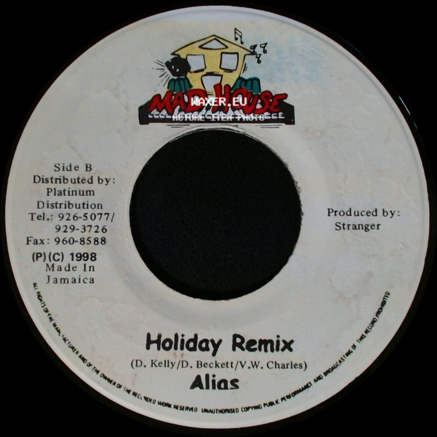 Frisco Kid / Alias - Calico / Holiday Remix side B