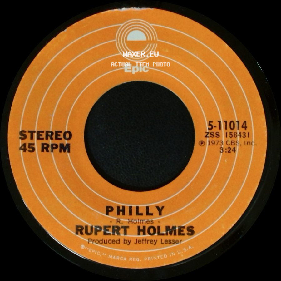 Rupert Holmes - Philly / Talk side A