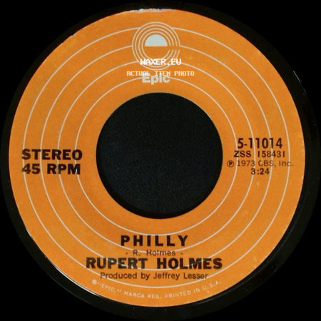 Rupert Holmes - Philly / Talk side A