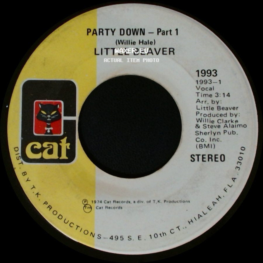 Little Beaver - Party Down - Part 1 / Party Down - Part 2 side A