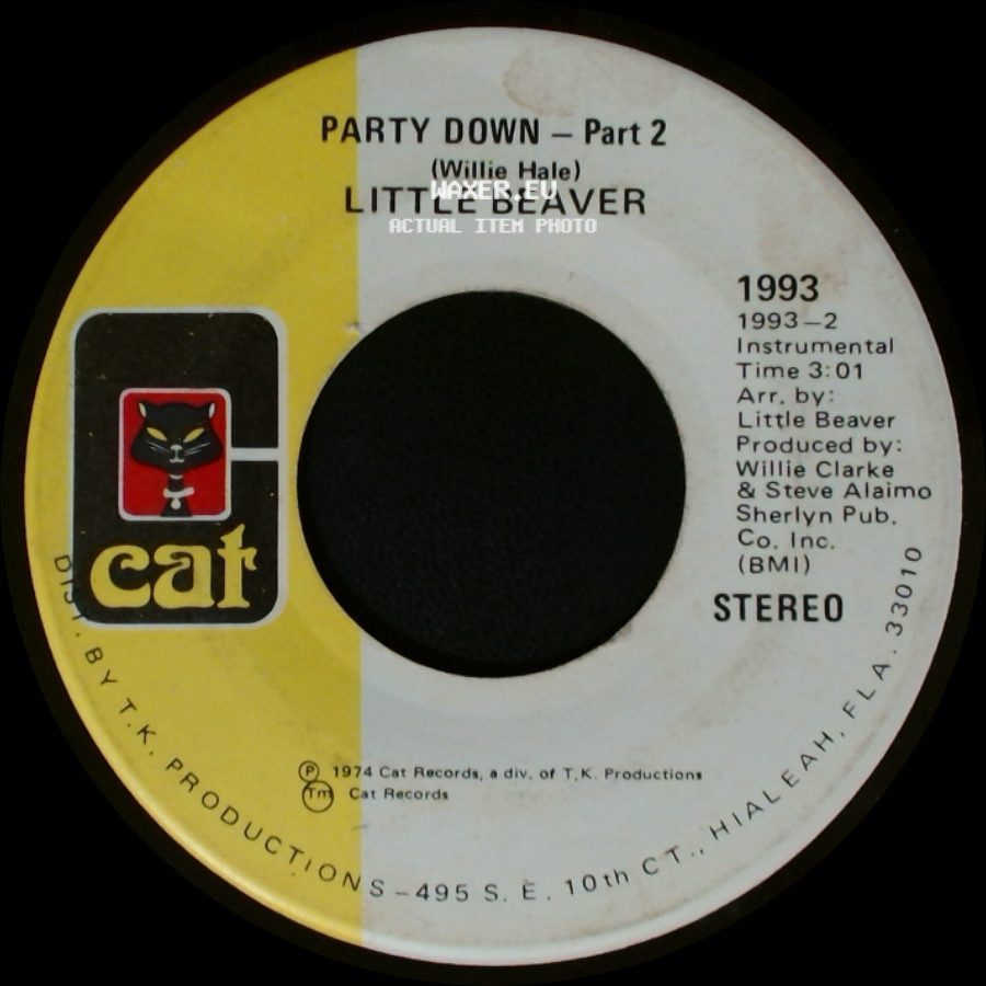 Little Beaver - Party Down - Part 1 / Party Down - Part 2 side B