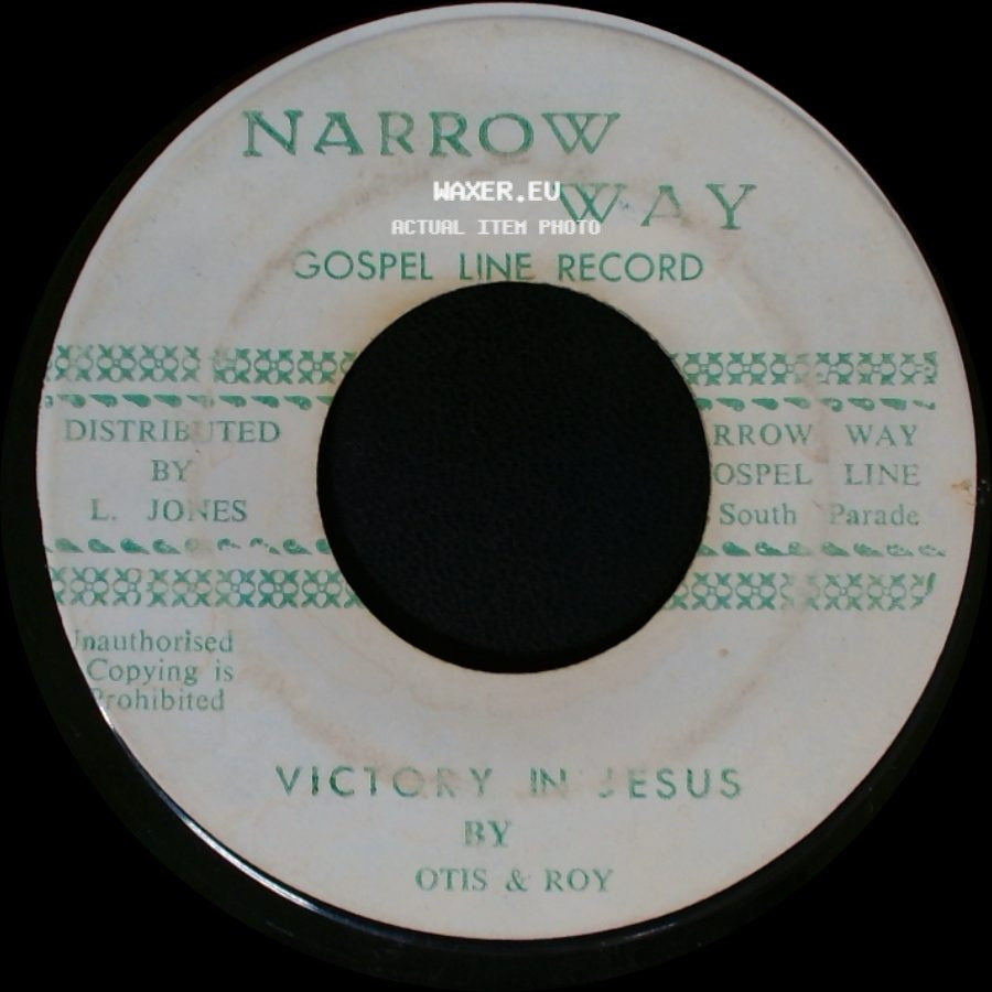 Otis & Roy - Stand Up Paul / Victory In Jesus side B