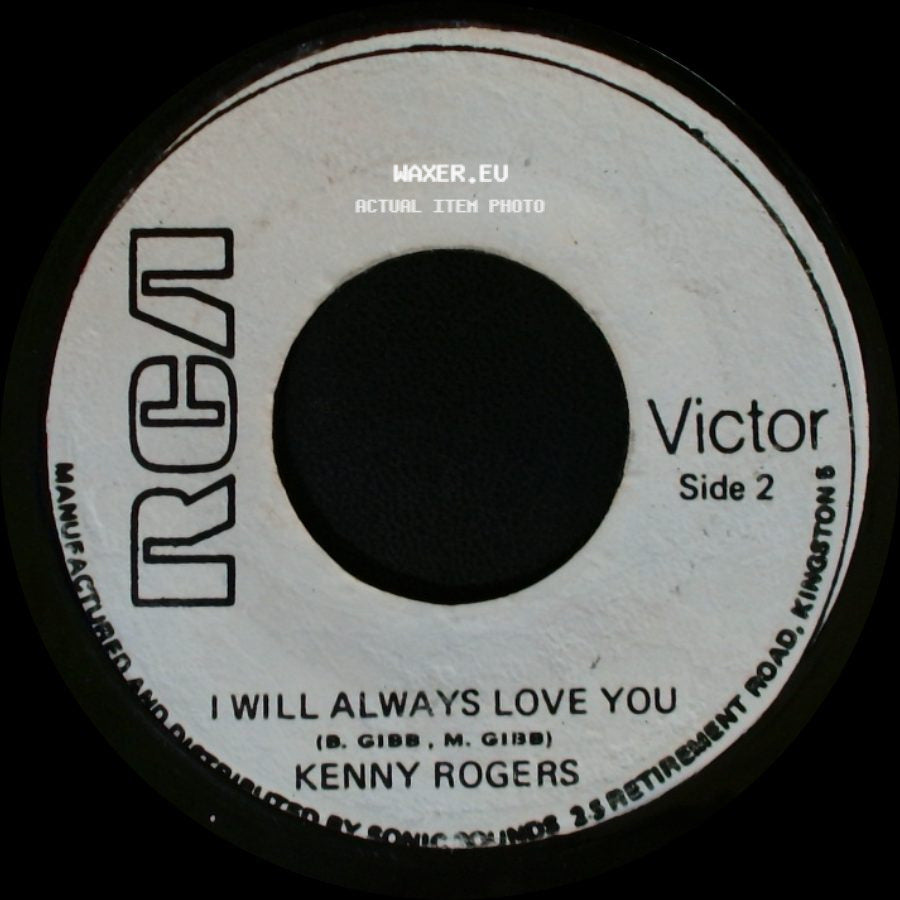 Kenny Rogers & Dolly Parton / Kenny Rogers - Island In The Stream / I Will Always Love You side B