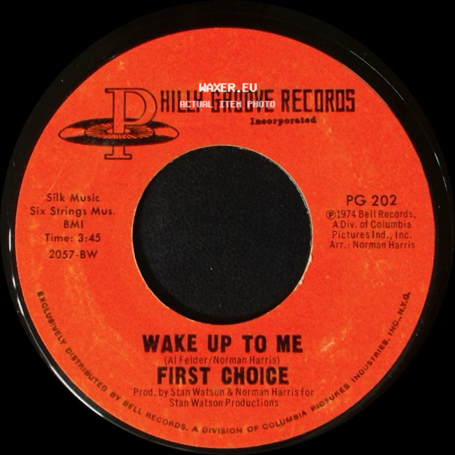 First Choice - Guilty / Wake Up To Me side B