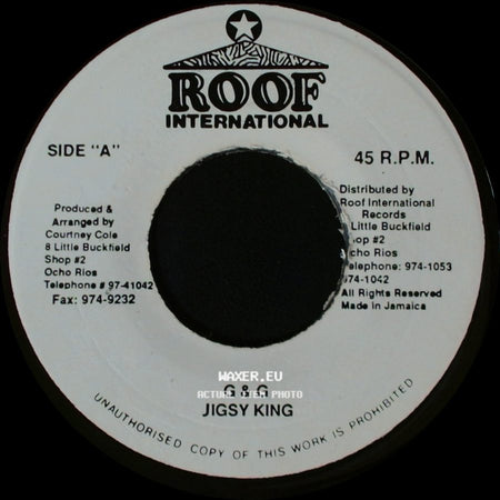 Jigsy King - Version / G & G side B