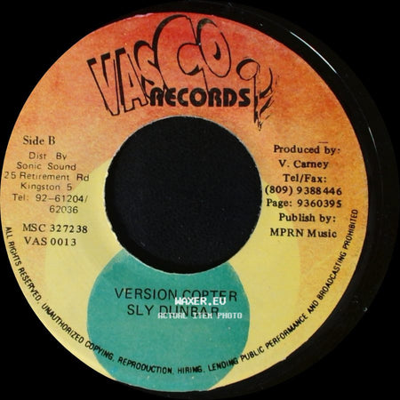 Stevie Face / Sly Dunbar - Feel So Good / Version Copter side B