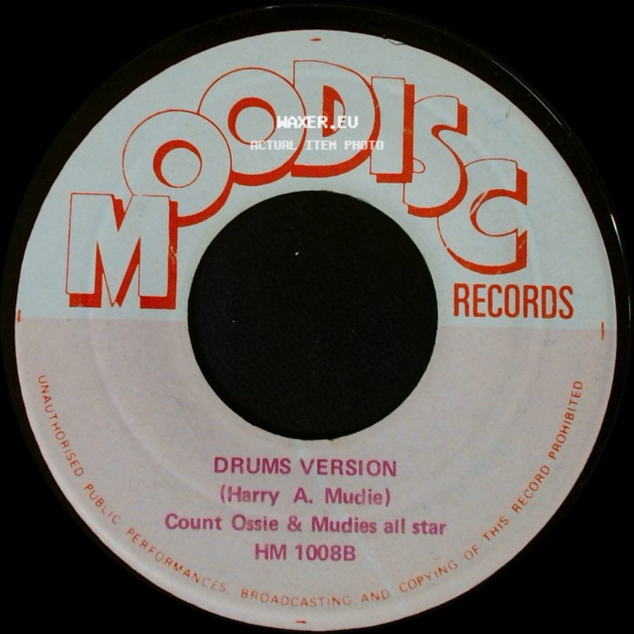 Jolly Boys / Count Ossie & Mudies All Star - Do Fe Do / Drums Version side B