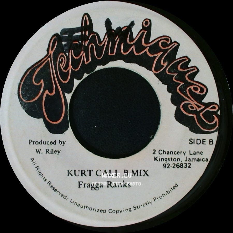Fragga Ranks - Woman Yu Look Good Enough / Kurt Call B Mix side B