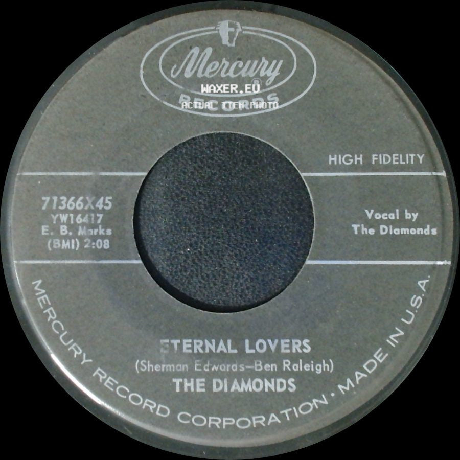 The Diamonds - Walking Along / Eternal Lovers side B