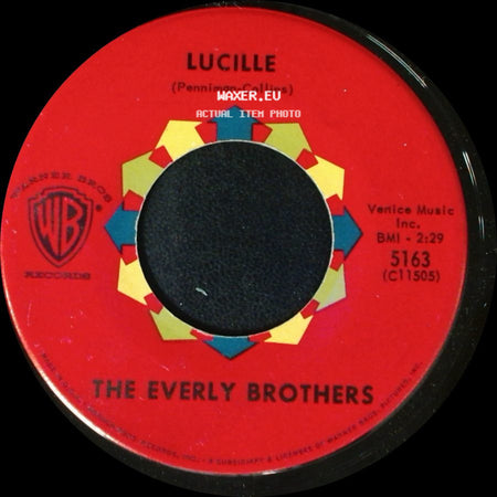 The Everly Brothers - So Sad (To Watch Good Love Go Bad) / Lucille side B