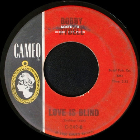 Bobby Rydell - Love Is Blind / Butterfly Baby side A