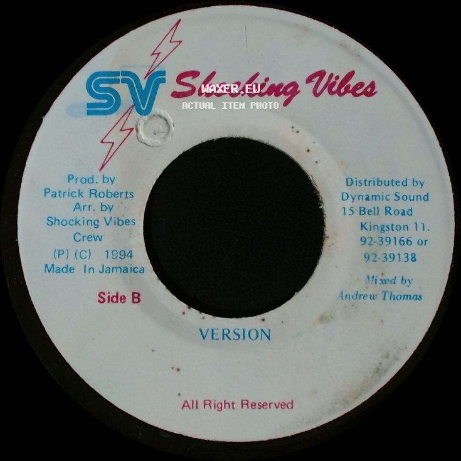 Tony Curtis - Can't Leave Me / Version side B