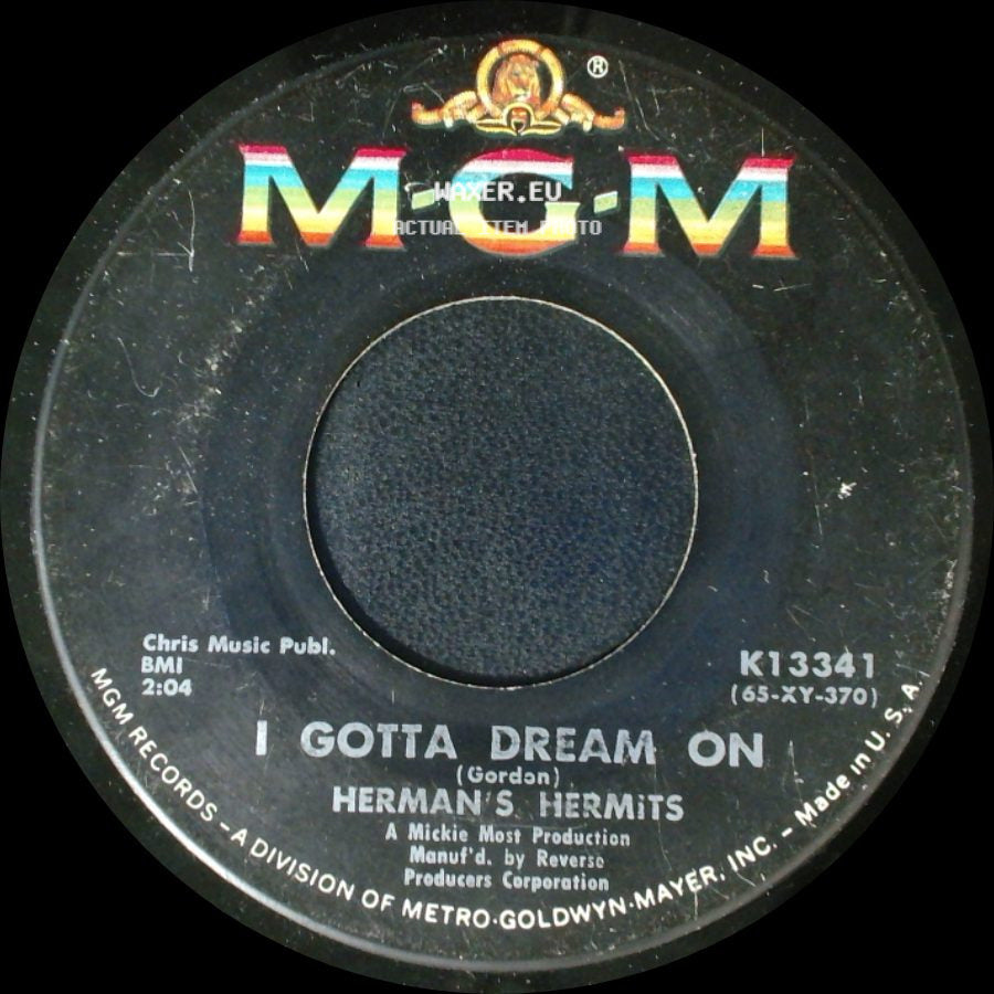 Herman's Hermits - I Gotta Dream On / Mrs. Brown You've Got A Lovely Daughter side A
