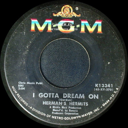 Herman's Hermits - I Gotta Dream On / Mrs. Brown You've Got A Lovely Daughter side A