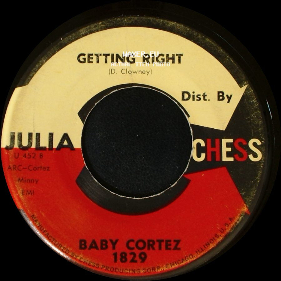 Baby Cortez - Rinky Dink / Getting Right side B