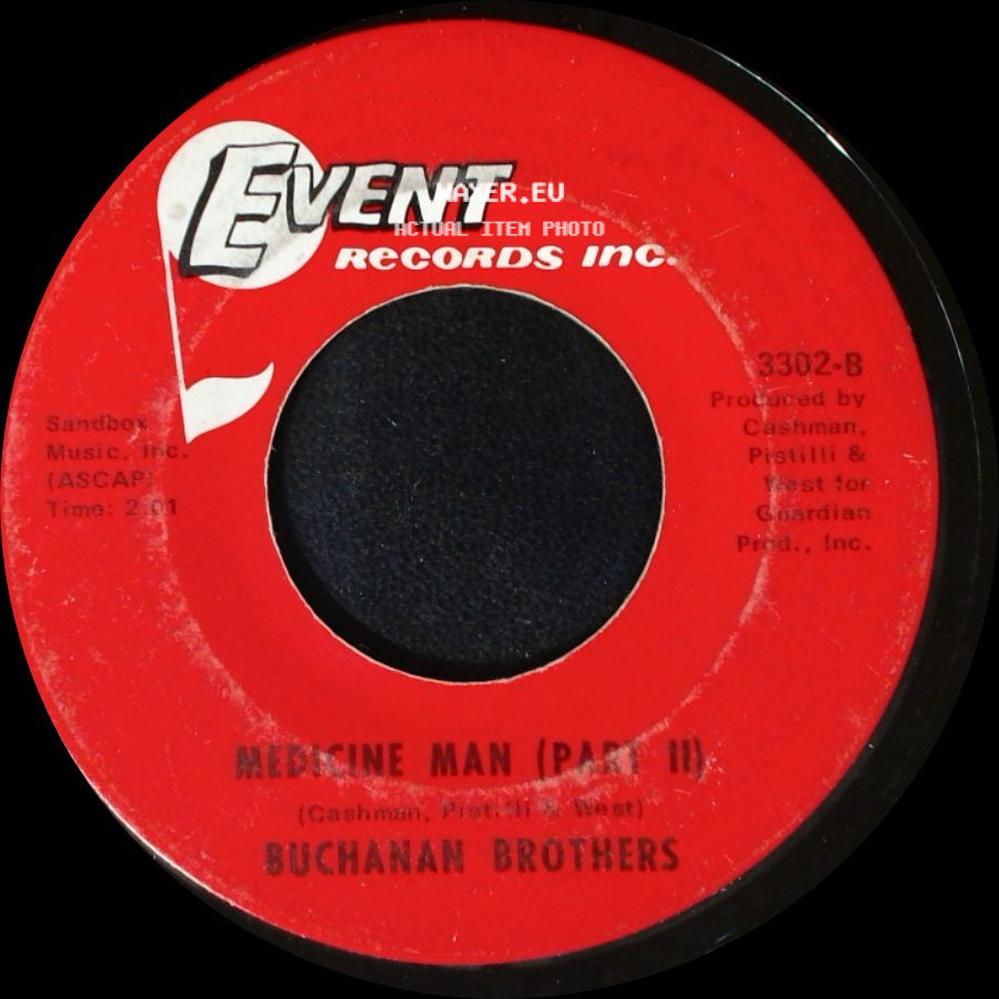 Buchanan Brothers - Medicine Man (Part I) / Medicine Man (Part Ii) side B