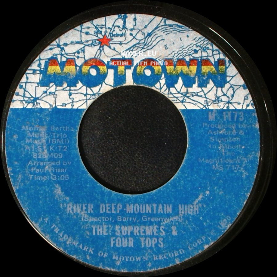 The Supremes & Four Tops - Together We Can Make Such Sweet Music / River Deep Mountain High side B