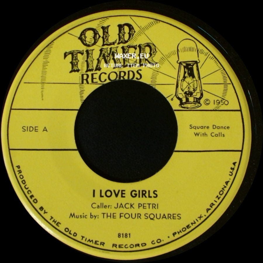 Jack Petri / The Four Squares / The Four Squares - I Love Girls / I Love Girls side A
