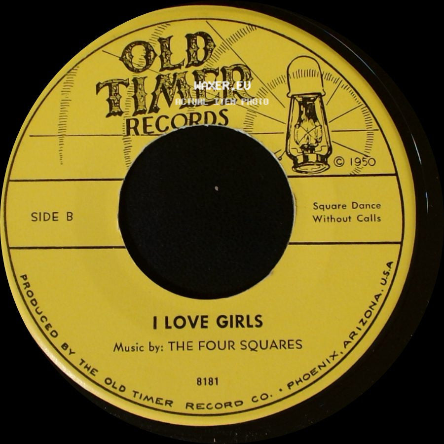 Jack Petri / The Four Squares / The Four Squares - I Love Girls / I Love Girls side B